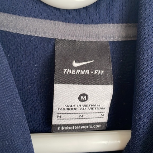 Men’s NIKE Therma-Fit NFL Patriots Hoodie Sz M - Picture 4 of 5